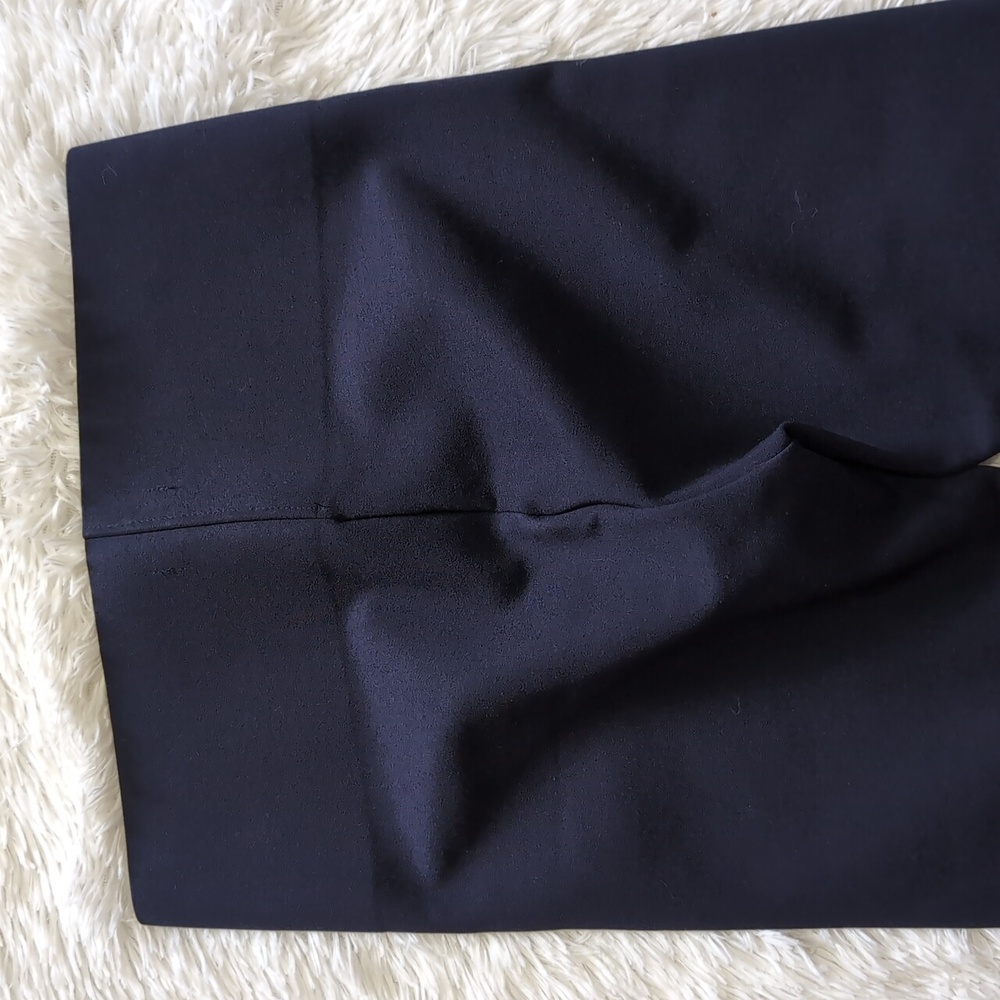 NWT Loft Navy Blue High Waisted Sliming Ponte Layering Leggings Size XXS Petite - Picture 5 of 11